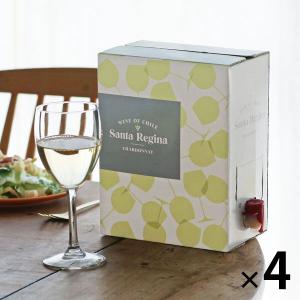 【アスクル・ロハコ限定】白ワイン チリ サンタ レジーナ BIB シャルドネ 3L 4個 辛口 オリジナル｜LOHACO by アスクル