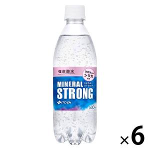 伊藤園 強炭酸水 ミネラル ストロング シリカ含有 ( 500ml*24本入