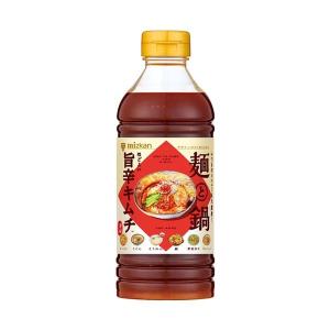 ミツカン 大好きだし。麺と鍋。ほどよい旨辛キムチ 500ML 1本　鍋つゆ　鍋の素　ラーメンスープ