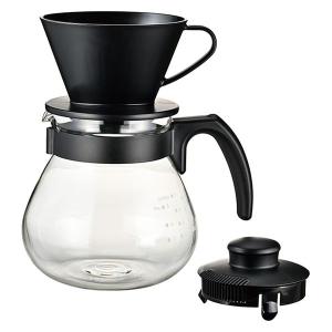 HARIO（ハリオ）テコ ドリッパーセット ブラック （サーバー1000ml、ドリッパー各1個） TCDNー100ーB