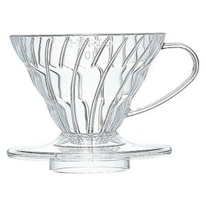 HARIO（ハリオ）V60 透過 コーヒードリッパー011〜2杯用 クリア VDRー01ーT 1個｜LOHACO by アスクル
