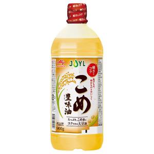 JOYL こめ豊味油 (米油 60%)  こめ油 ブレンド 味の素 J-オイルミルズ 900g ペット 1本｜LOHACO by アスクル