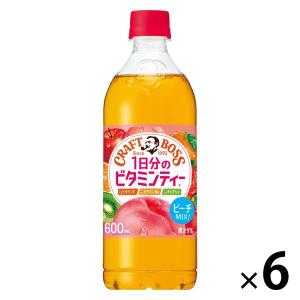 サントリー クラフトボス １日分のビタミンティー 600ml 1セット（6本）｜LOHACO by ASKUL