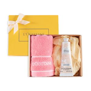 L’OCCITANE（ロクシタン） ネロリオーキデハンドクリーム タオル付きギフトセット