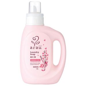 arau. arau.アラウ．洗たく用せっけん ゼラニウム1.2L : 健康デパート