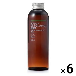 無印良品 インテリアフレグランスオイル（詰替用） 180mL ウッディ 1セット（6個） 良品計画｜LOHACO by ASKUL