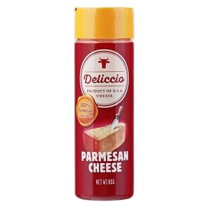 デリッチオ パルメザンチーズ（粉チーズ） 80g 1個 オーバーシーズ（イチオシ）