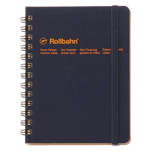 デルフォニックス ロルバーン ポケット付メモ M ダークブルー 500307