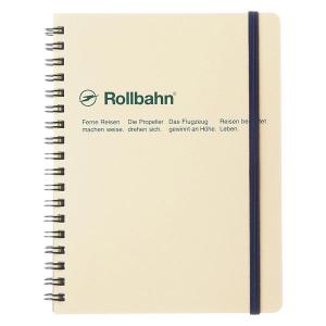 ロルバーン ポケット付メモ グリッター L ライトブルー スパンコール