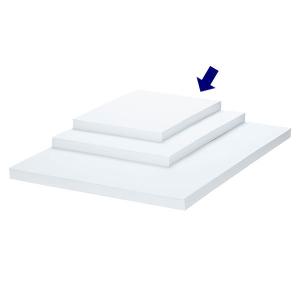 キングコーポレーション 白画用紙 A4 厚口 100枚 GWA4150