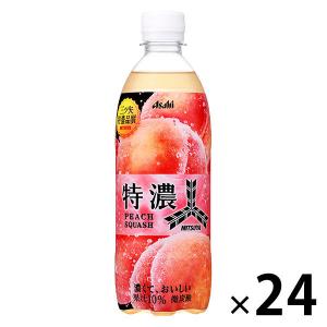 三ツ矢 アサヒ 特濃アップルスカッシュ 500ml ペットボトル 24本入