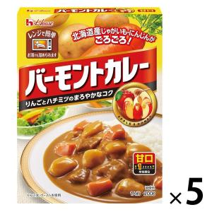 ハウス食品 バーモントカレー 甘口 200g 1セット（5個） レンジ対応 レトルト｜LOHACO by ASKUL