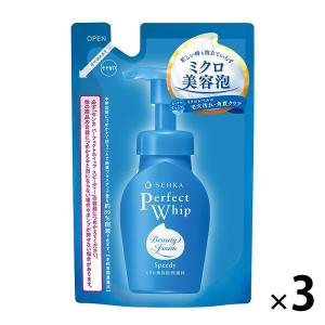 センカ パーフェクトホイップ スピーディー つめかえ用 130mL×3個 専科 ミクロ美容泡洗顔料 ファイントゥデイ｜LOHACO by ASKUL