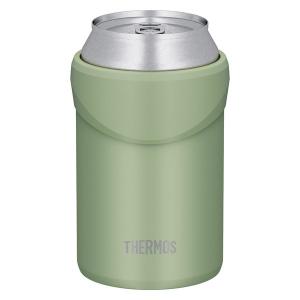 サーモス 保冷缶ホルダー 350ml缶用 タンブラー カーキ JDU-350 KKI