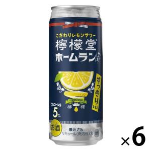 【アウトレット】コカ・コーラ　檸檬堂 　すっきりレモン　 1セット（500ml ×6本）