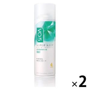 サンスター　VO5　ヘアスプレー　スーパーキープエクストラハード　無香　330g 2本 449366