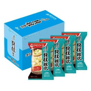 アマノフーズ まるごと 貝柱雑炊 1箱（4食入） アサヒグループ食品｜LOHACO by アスクル
