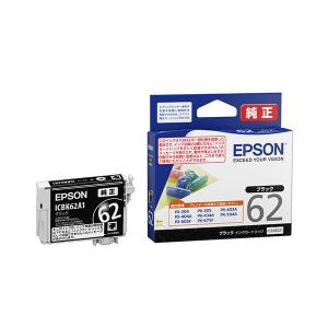 エプソン（EPSON） 純正インク IC62インクカートリッジ シアン ICC62A1
