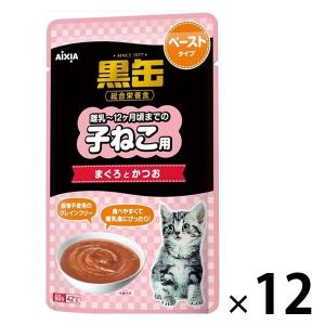 ねこ元気 総合栄養食 パウチ 15歳以上用 まぐろ入りかつお ( 60g*12袋