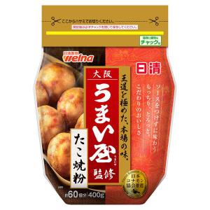 日清製粉ウェルナ 日清 大阪うまい屋監修たこ焼粉 (400g) ×1個｜LOHACO by アスクル