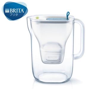 ブリタ（BRITA） 浄水器 ポット型 ピッチャー 1.4L スタイル ブルー マクストラ プラス カートリッジ 1個付き 【日本正規品】水分補給