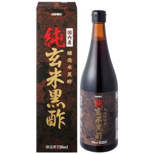 オリヒロ 純玄米黒酢 36日分 720ml