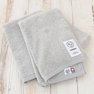 今治タオル ヘアドライタオル ロハコ限定 LOHACO lifestyle towel グレー 髪用 約34cm×100cm 2枚  オリジナル
