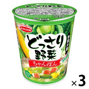 エースコック どっさり野菜 ちゃんぽん 58g×12個入｜ 送料無料 カップ
