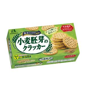 森永製菓 小麦胚芽のクラッカー 1箱　食物繊維　鉄分　ビタミンE｜LOHACO by アスクル