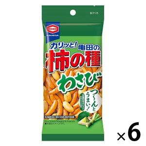 亀田製菓亀田の柿の種わさび 57g 1セット（6袋）｜LOHACO by ASKUL