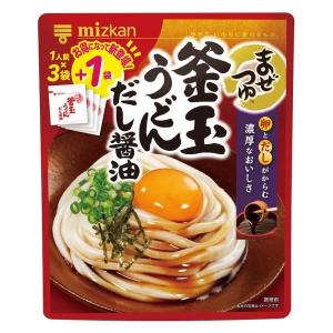 使用不可ミツカン まぜつゆ 釜玉うどんだし醤油 29G 3個