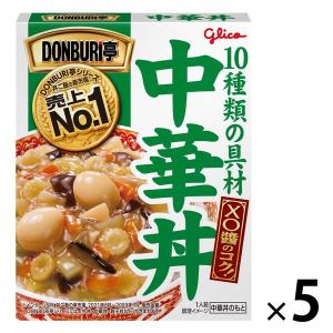 江崎グリコ DONBURI亭 中華丼 210g 1セット（5食入）｜LOHACO by アスクル