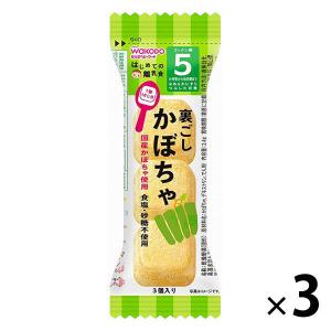 【5ヵ月頃から】WAKODO 和光堂ベビーフード はじめての離乳食 裏ごしかぼちゃ 3袋 アサヒグループ食品　ベビーフード　離乳食