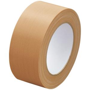 【ガムテープ】 現場のチカラ 布テープ 0.26mm厚 幅50mm×長さ25m 茶 アスクル 1巻  オリジナル｜LOHACO by アスクル
