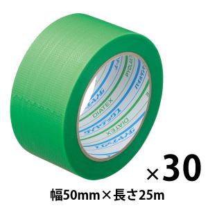 【養生テープ】ダイヤテックス パイオランテープ Y-09-GR 塗装・建築養生用 グリーン 幅50mm×長さ25m 1箱（30巻入）｜LOHACO by アスクル