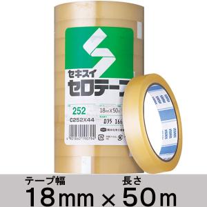 セキスイ セロテープ No.252 18mm×35m 積水化学工業 爆買 : グラン