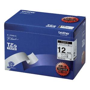 ピータッチ テープ スタンダード 幅12mm 白ラベル(黒文字) TZe-231V10 1セット（10個入） ブラザー｜LOHACO by アスクル