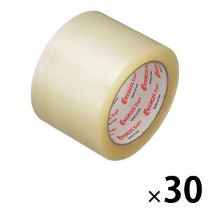 OPPテープ No.830NEV 0.09mm厚 幅75mm×長さ50m クリア エバーセル 積水化学工業 1箱（30巻入）｜LOHACO by アスクル