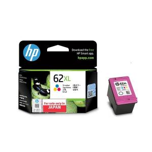 日本HP 純正HP 62XL インクカートリッジ カラー （増量