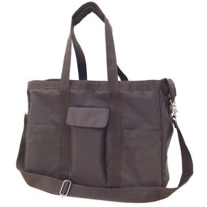 【アウトレット】トンボ キラク 訪問バッグ（ショルダータイプ） ブラウン CR650-30 訪問介護用バッグ １個