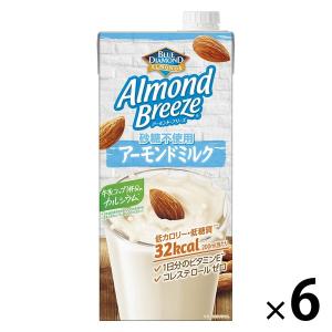 ポッカサッポロ アーモンド・ブリーズ 砂糖不使用 1000ml 1箱（6本）