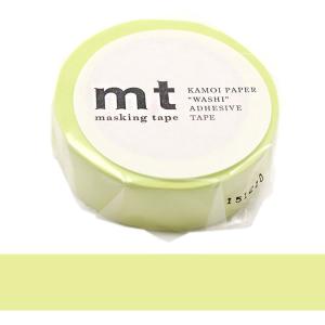 カモ井加工紙 マスキングテープ mt パステルライム 幅15mm