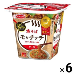 エースコック 焼そば モッチッチ 1セット（6個）