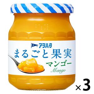 アヲハタ まるごと果実 マンゴー 250g 1セット（3個）