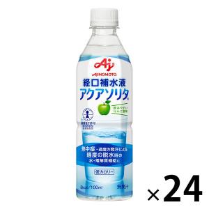 味の素 経口補水液 アクアソリタ 500mL 1セット（24本入り）【 熱中症対策 経口補水 栄養ドリンク スポーツドリンク 】