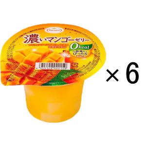 たらみ 濃いマンゴーゼリー 0kcal 195g 6個