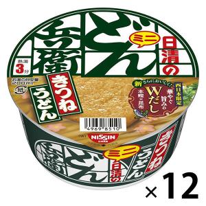 日清食品 日清のどん兵衛 きつねうどん 西 95g×12個入 ／NA : オー