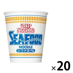 カップ麺　カップヌードル　シーフードヌードル　75g　1セット（20食）　日清食品｜LOHACO by ASKUL