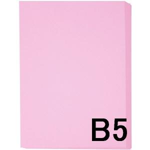 アスクル　カラーペーパー　B5　ピンク　1冊（500枚入）  オリジナル｜LOHACO by ASKUL