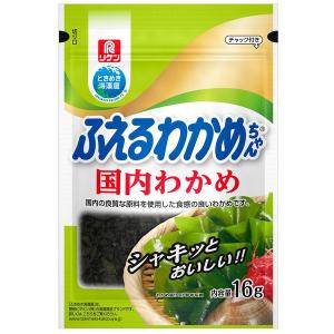 理研ビタミン　ふえるわかめちゃん　国内わかめ＜チャック付＞　16g　1個　リケン｜LOHACO by アスクル